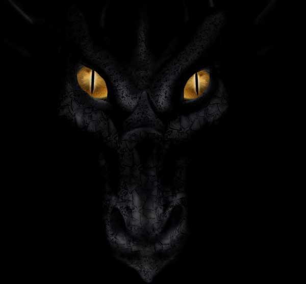 dragon cool black pics